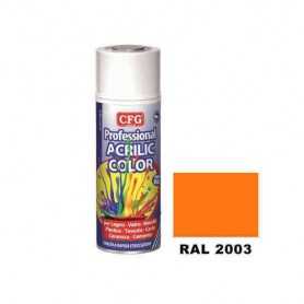 Acrilic color cfg - arancio pastello - ml.400