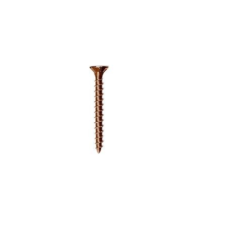 Tornillo madera cruz bronce - 6 x180 - vbu-tps