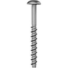 Tornillo para hormigón - 8 x 80 - cabeza troncocónica grande