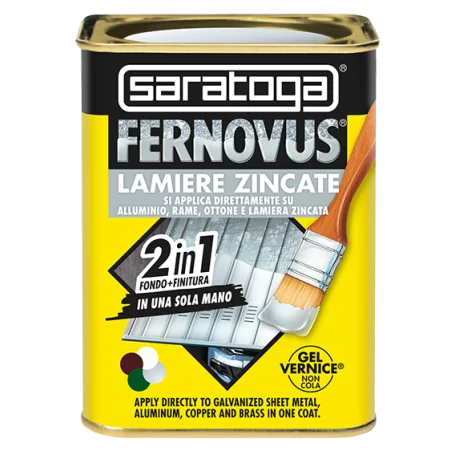 Chapas galvanizadas Fernovus - gris metal - 750 ml