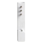 Enchufe recto ultraplano rosa - blanco - 16a - 3p/250v