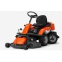 Tractor de conductor sentado Husqvarna - serie2 - r214c con plataforma