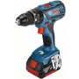 Taladro atornillador bosch - gsb 18v-28 - 2 x2,0ah + lcase