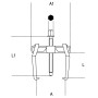 EXTRACTORES UNIVERSALES 2 GARRAS N/0 - Beta 1500N/0 BETA 1500N/0