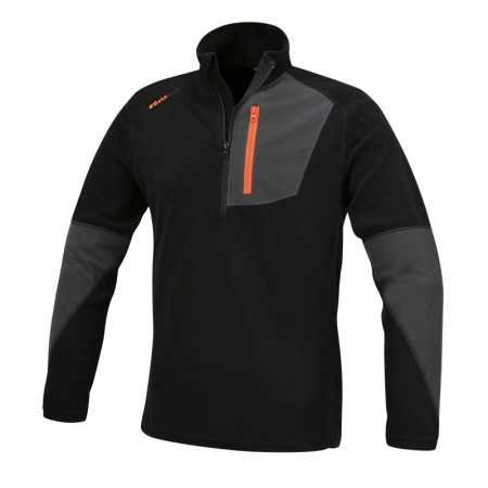 MICROPILE 180GR ZIP CORTA NEGRO TG.XXL - Beta 7654N XXL BETA 7654N XXL