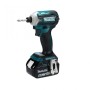 Llave de impacto Makita 1/4 - dtd171rtj - con 2 baterías. 5ah n-180