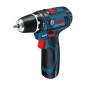 Taladro atornillador mini bosch - gsr 12v-15 - 2x2,0ah+gal12v-20+bolsa