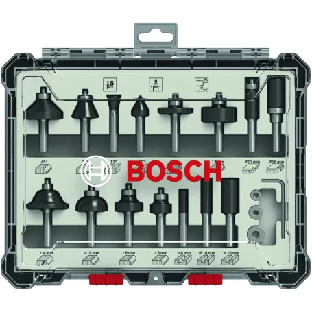 Cortadores set de 15 pieza BOSCH - mm.8