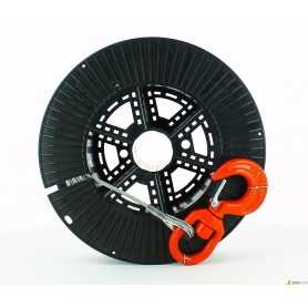 Cable de acero x winch - d.mm.5.0-ml80 - c/gancho giratorio